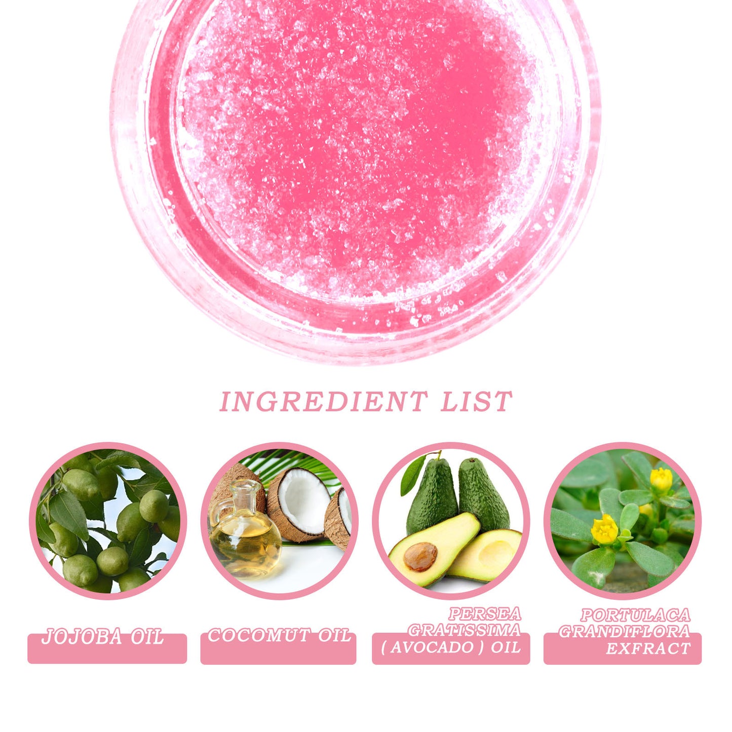 EELHOE Peach Lip Scrub