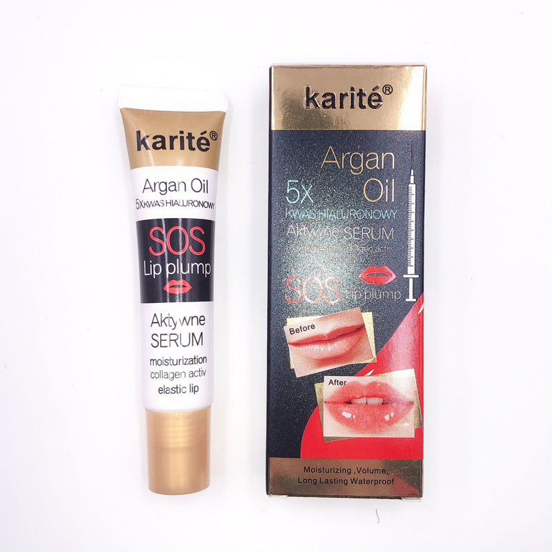 Transparent lip plumper