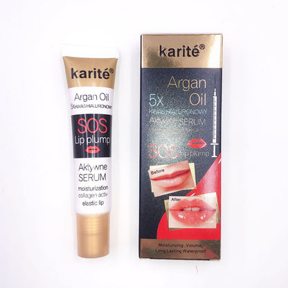 Transparent lip plumper
