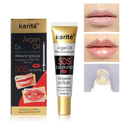 Transparent lip plumper