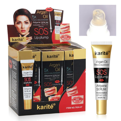 Transparent lip plumper