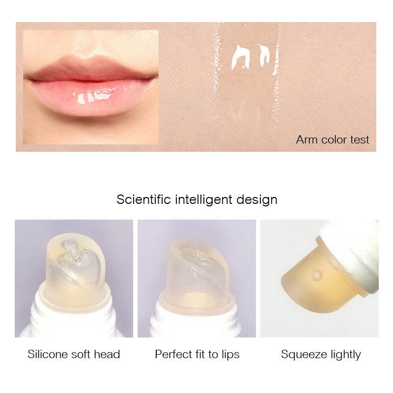 Transparent lip plumper