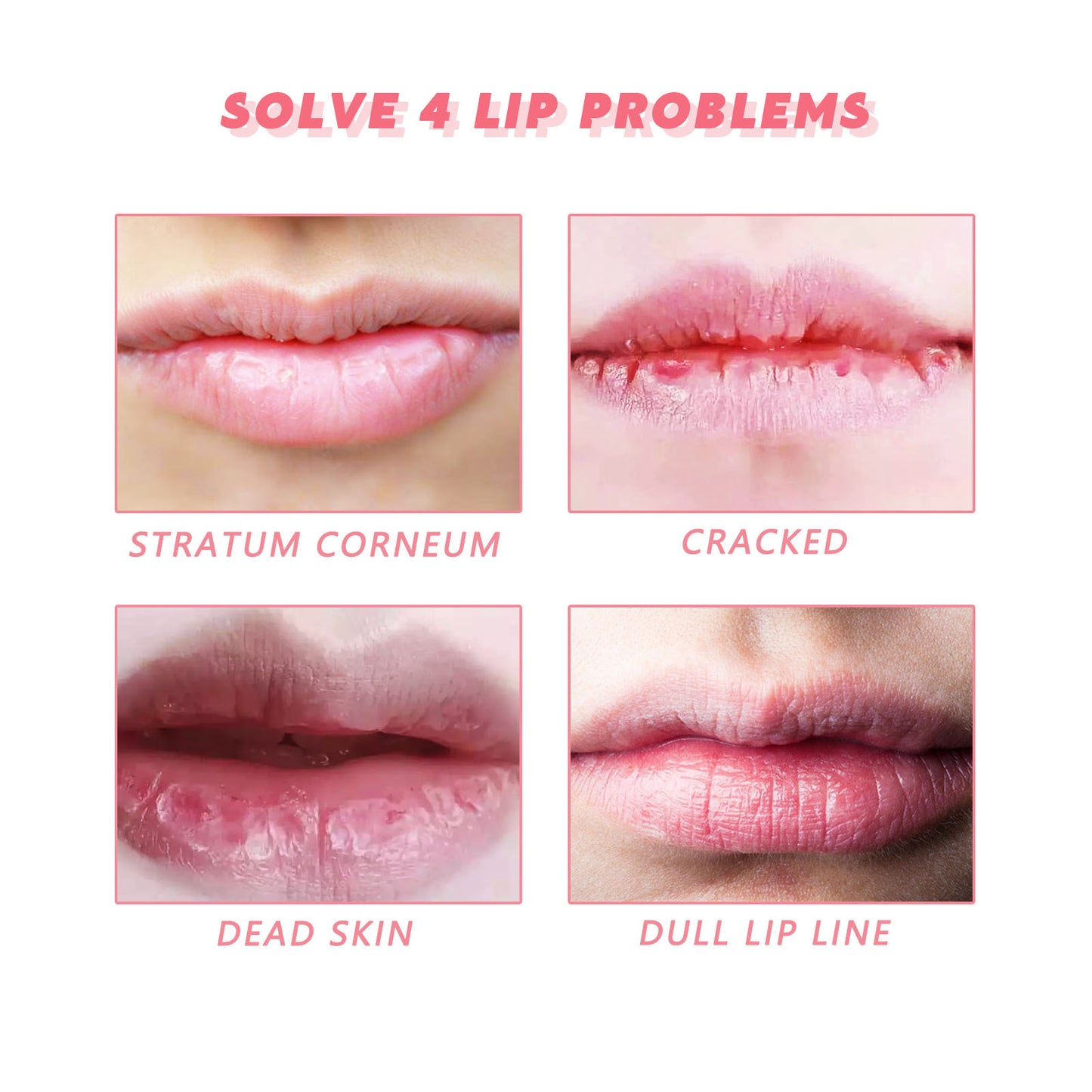 EELHOE Peach Lip Scrub