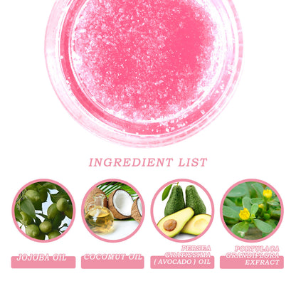 EELHOE Peach Lip Scrub
