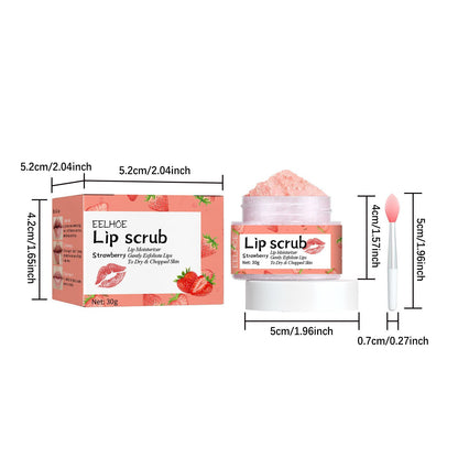 EELHOE Peach Lip Scrub